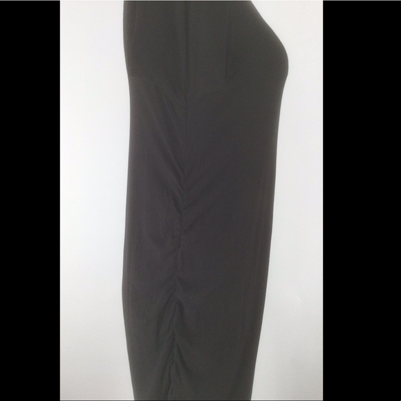 Maternity Time and True Small (4-6) MIDI Black Dress - Picture 6 of 11